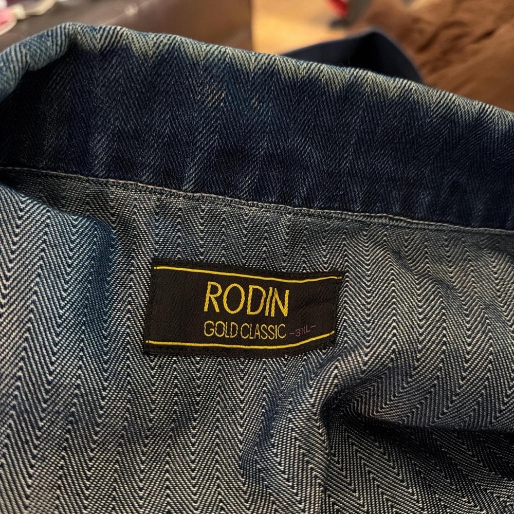Dark Blue Denim Jacket - Picture 6 of 6